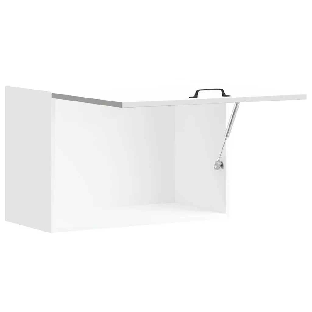 White Engineered Wood Kitchen Wall Cabinet