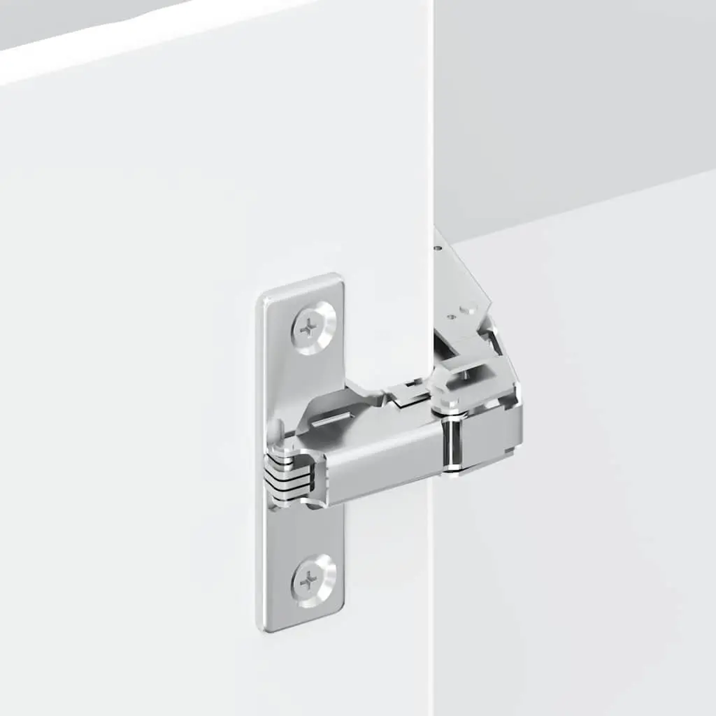 High Gloss White Corner Cabinet for Kitchen Storage