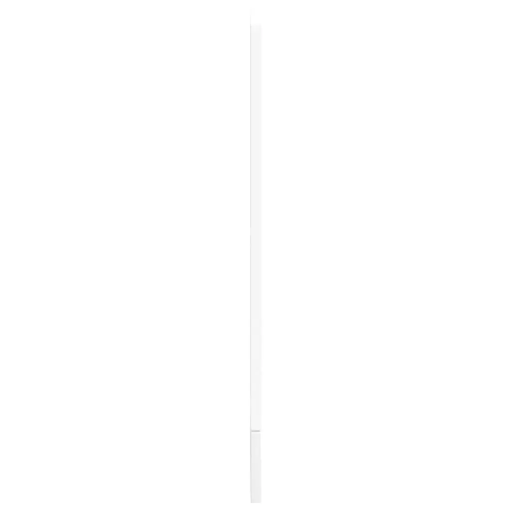 Dishwasher Panel White 45x1.5x57 cm Engineered Wood