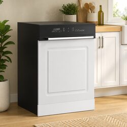 High Gloss White Dishwasher Panel for Kitchen Cabinets