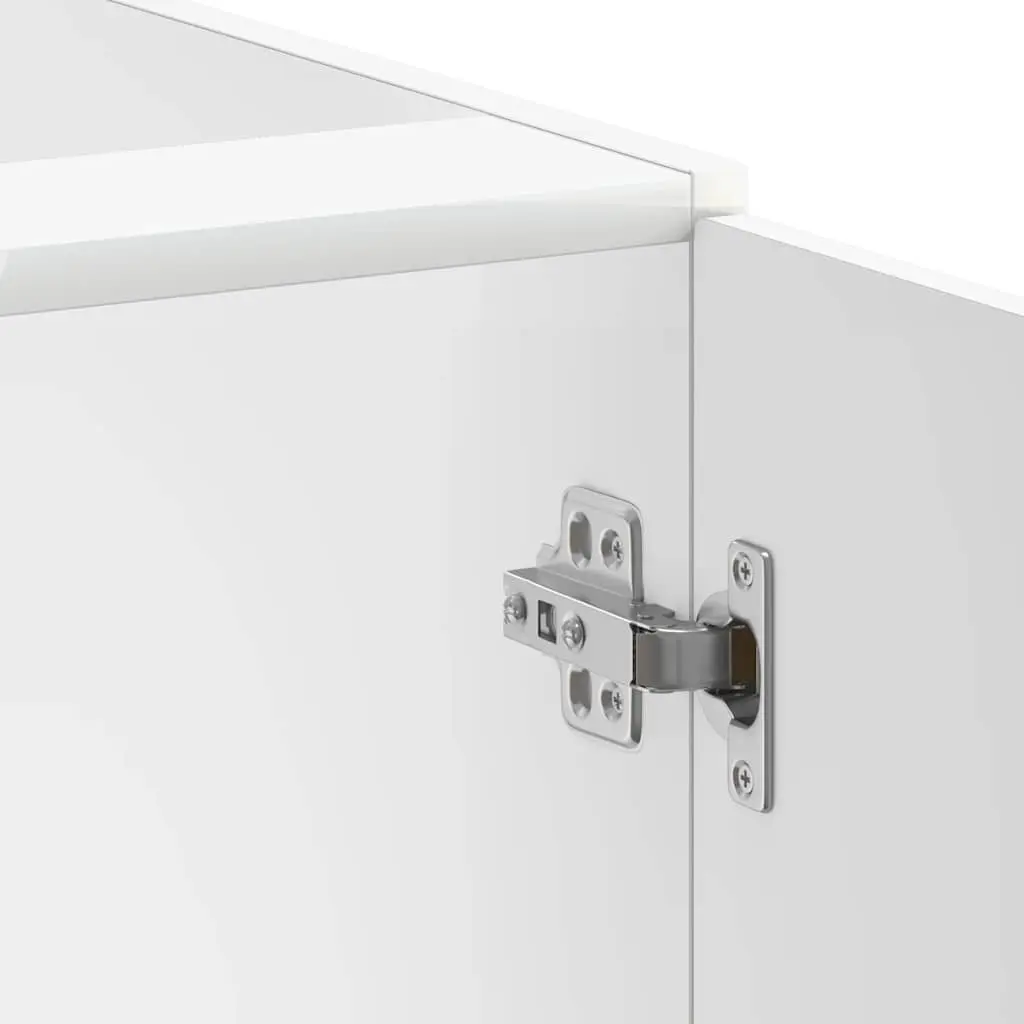 White Kitchen Sink Base Cabinet for Organised Storage