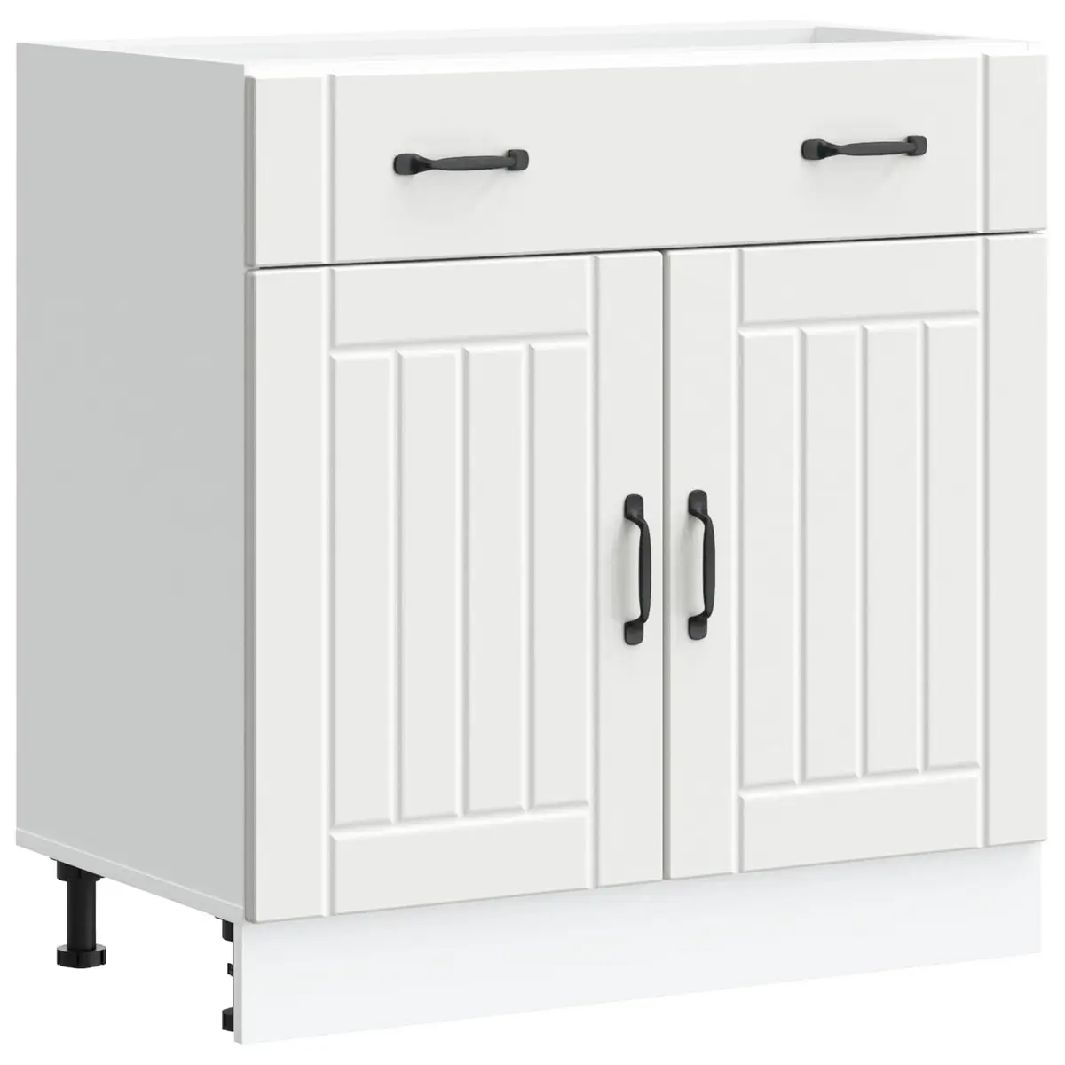 White Kitchen Base Cabinet for Easy Storage