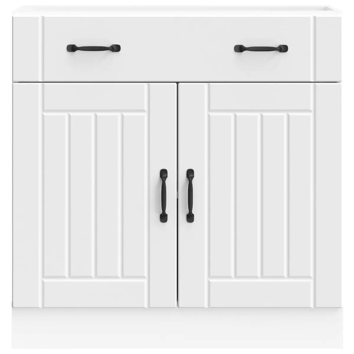 White Kitchen Base Cabinet for Easy Storage