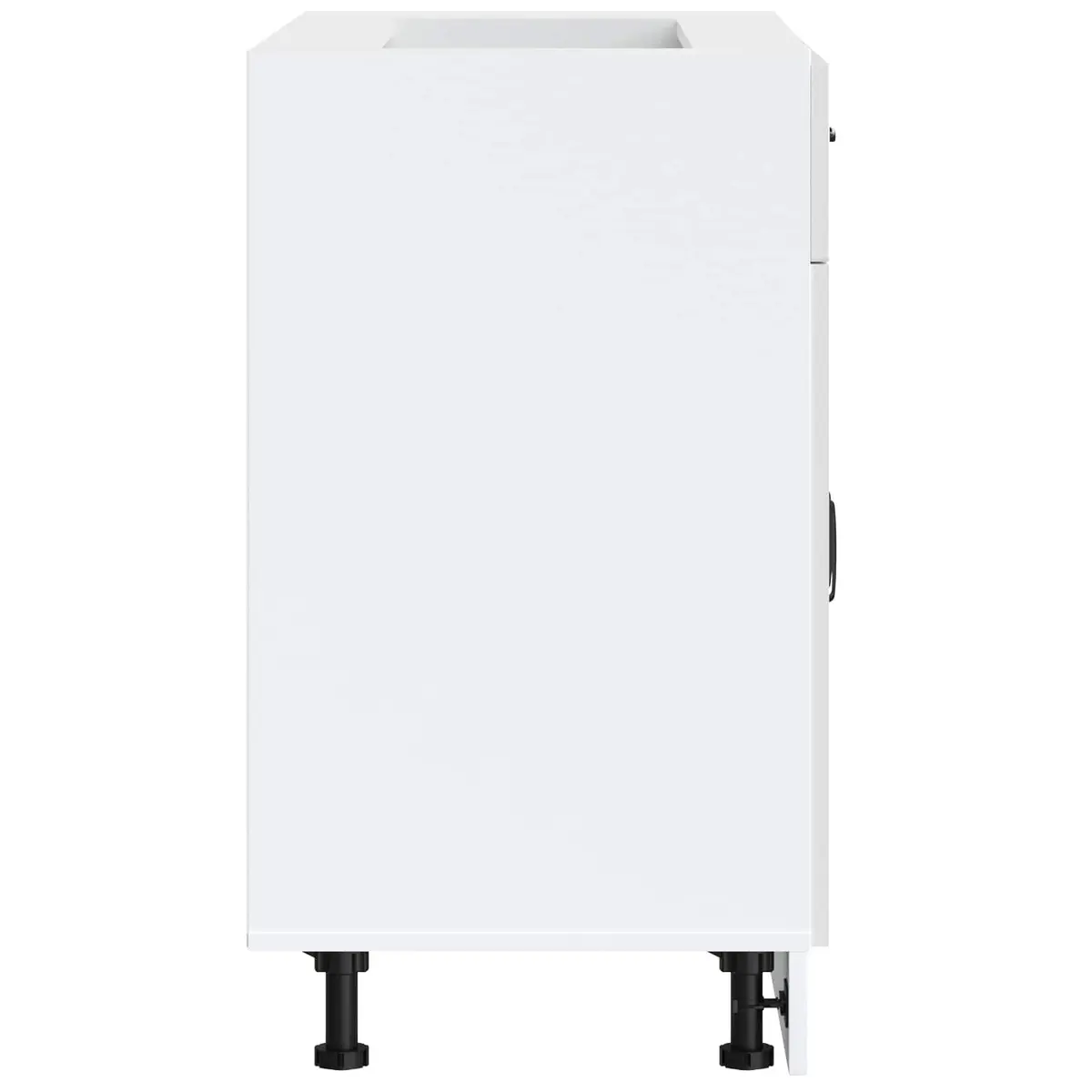 White Kitchen Base Cabinet for Easy Storage