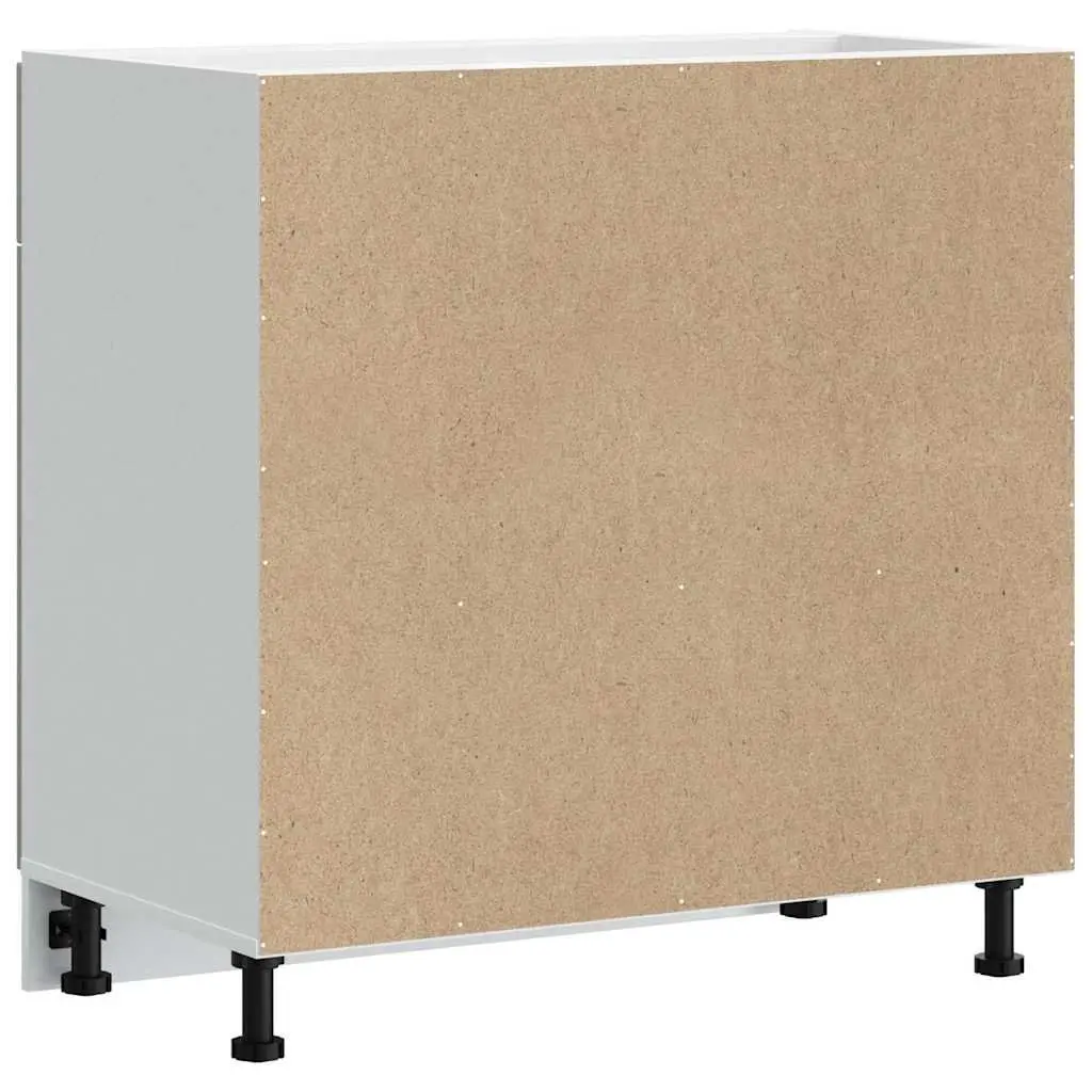 High Gloss White Kitchen Base Cabinet for Storage