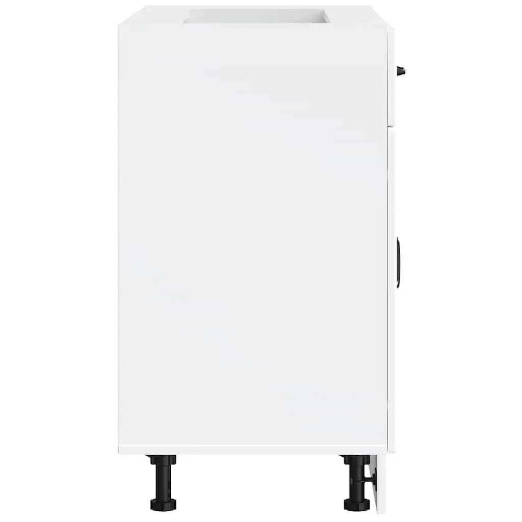 High Gloss White Kitchen Base Cabinet for Storage
