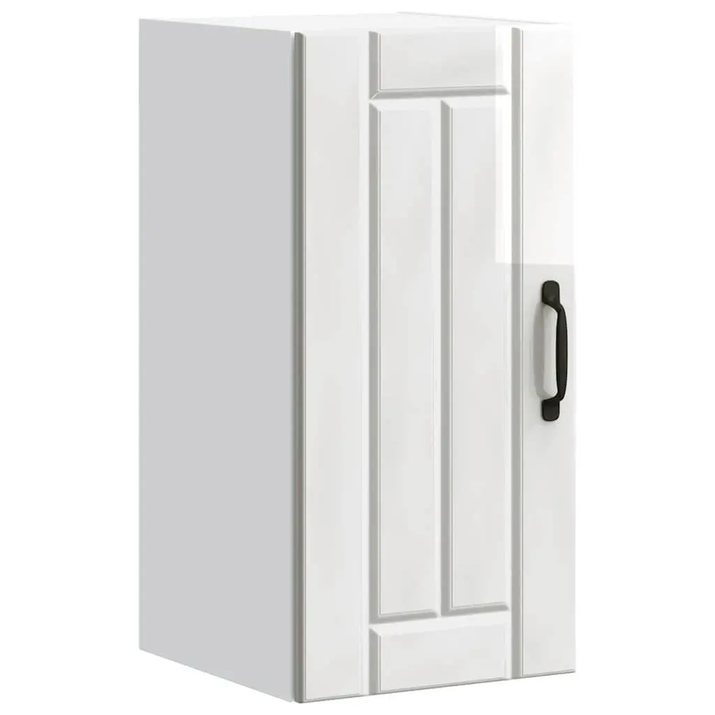 White High Gloss Kitchen Wall Cabinet