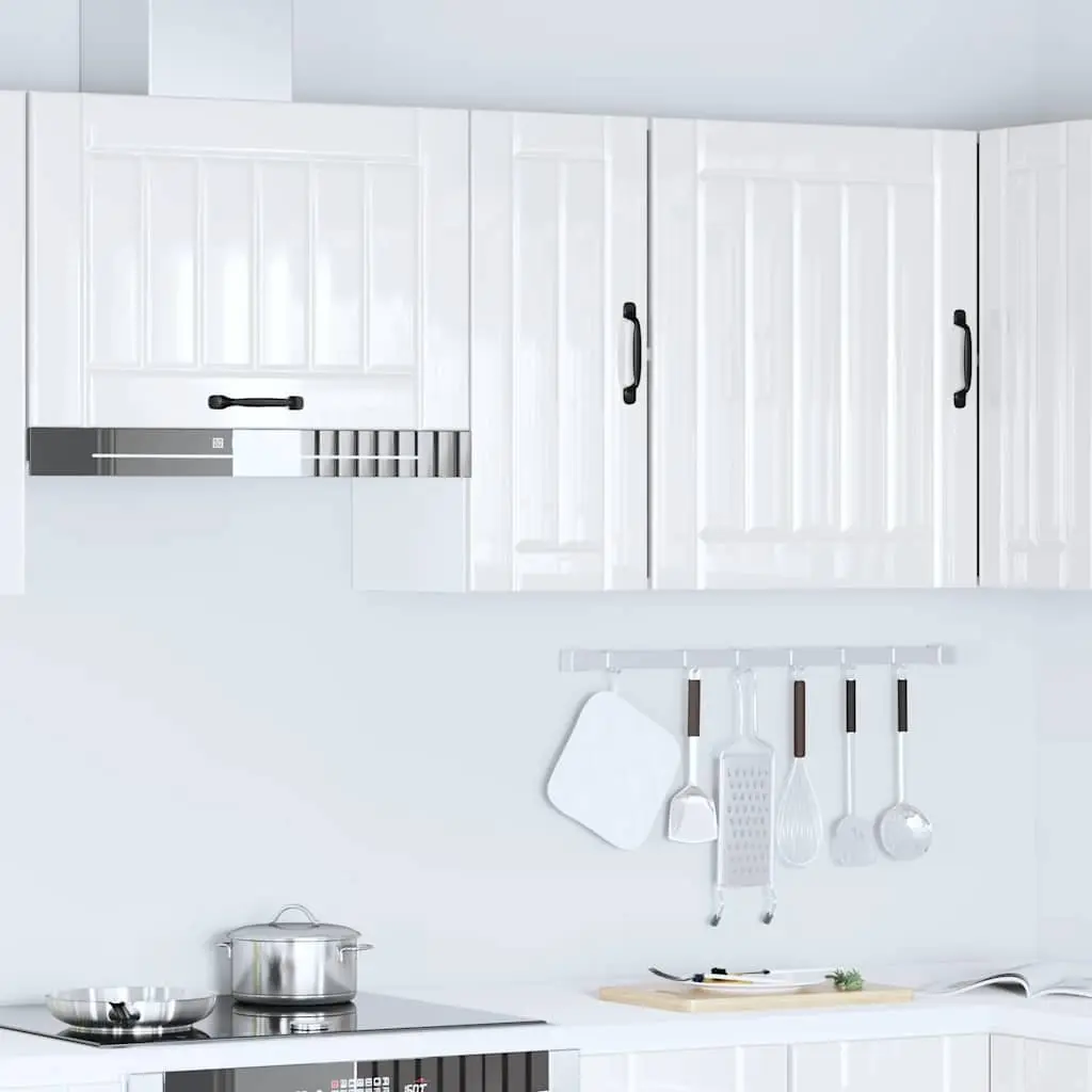 White High Gloss Kitchen Wall Cabinet