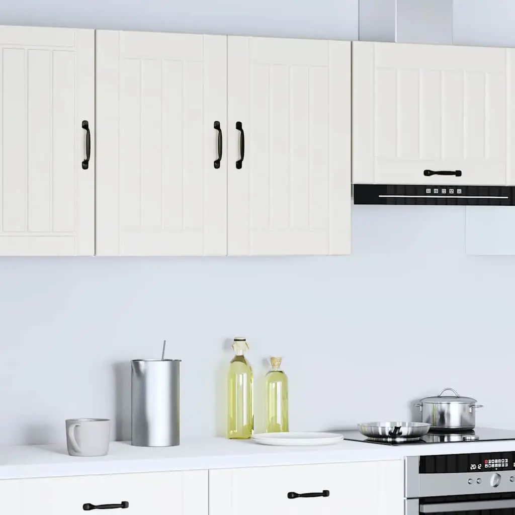 Lucca White Engineered Wood Kitchen Wall Cabinet