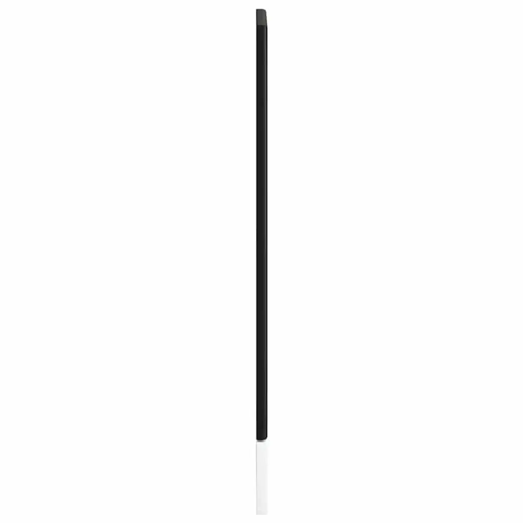 Dishwasher Front Cover Engineered Wood Black Protection Panel