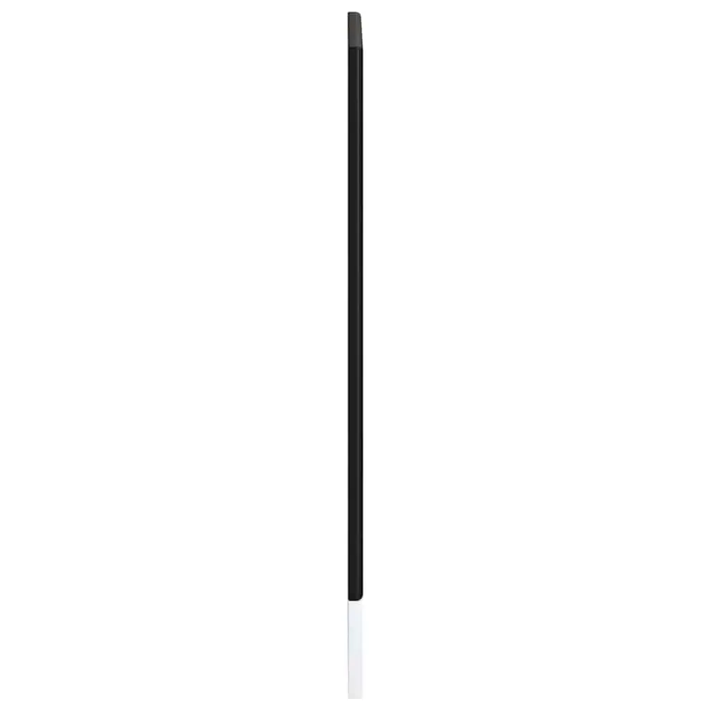 Dishwasher Panel Black Engineered Wood Kitchen Cabinet Front Cover Protector