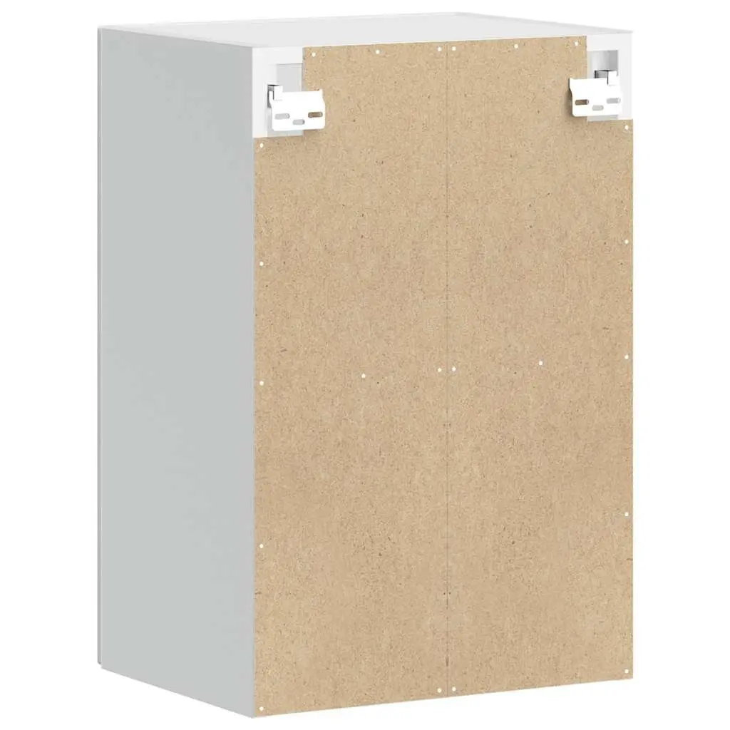 Kitchen Cabinet Glass Door White High Gloss Wall Mounted Storage