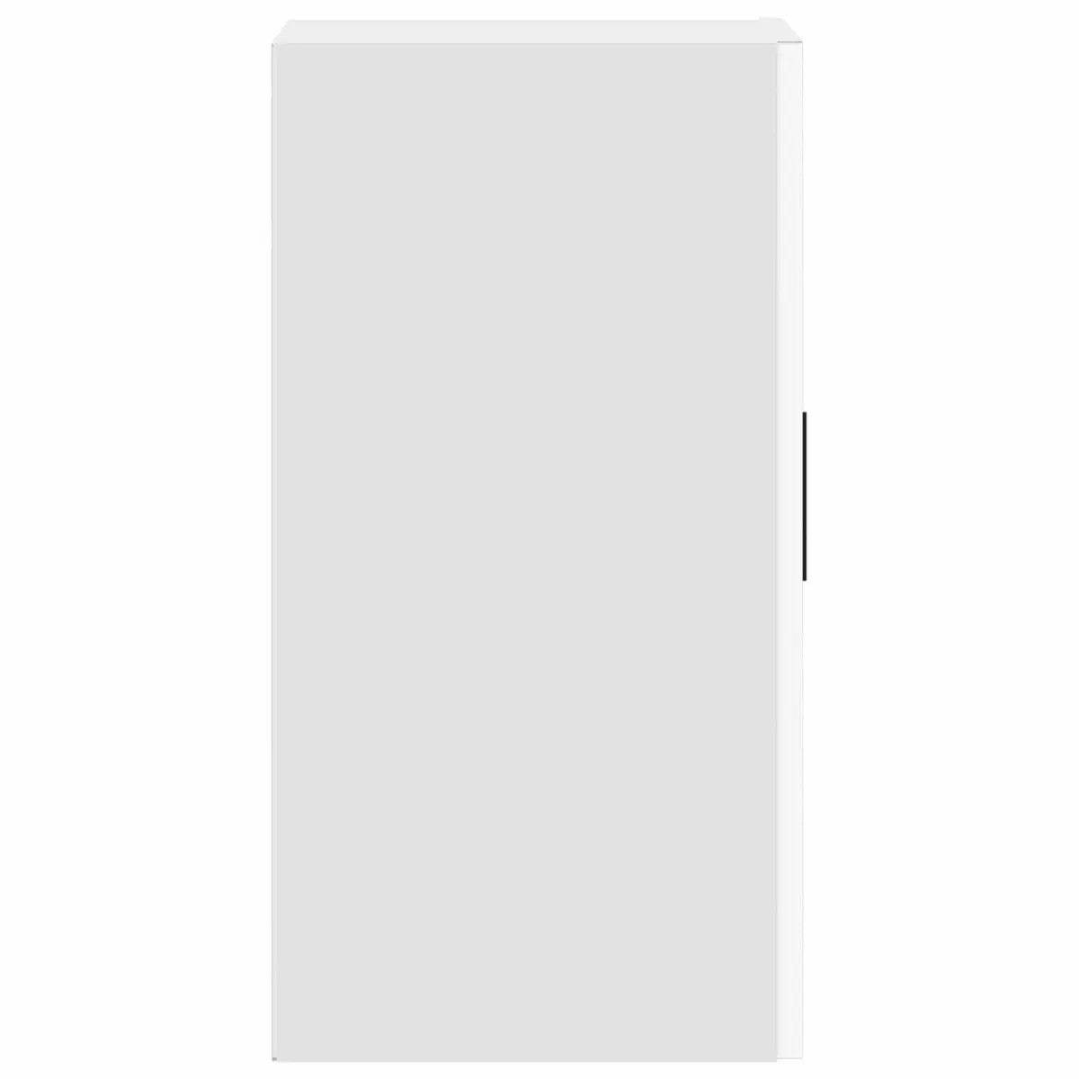 White Engineered Wood Kitchen Wall Cabinet Organizer