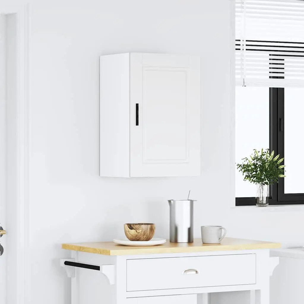 White Kitchen Wall Cabinet for Organised Living