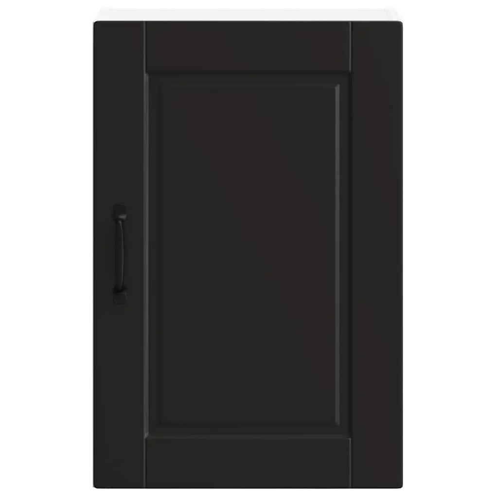 Black Engineered Wood Kitchen Wall Cabinet