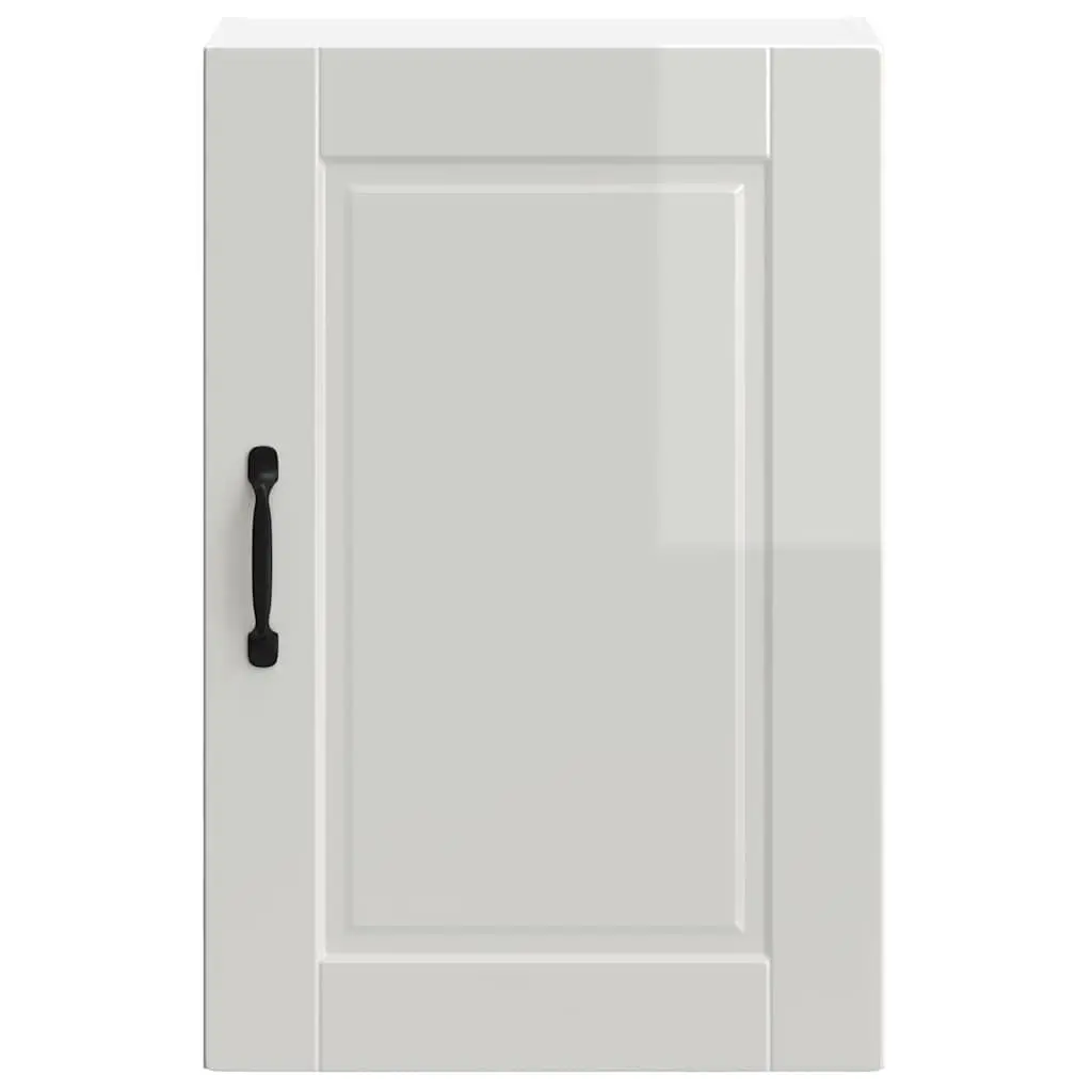 White High Gloss Kitchen Wall Cabinet for Organized Spaces