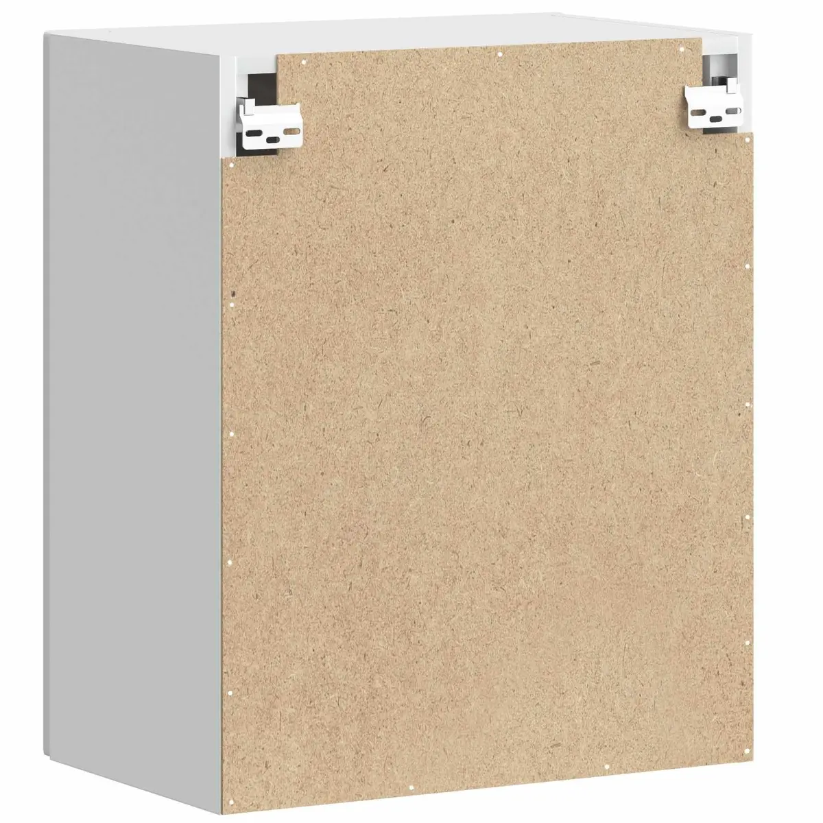 Wall-Mounted Kitchen Storage Cabinet in Grey Gloss