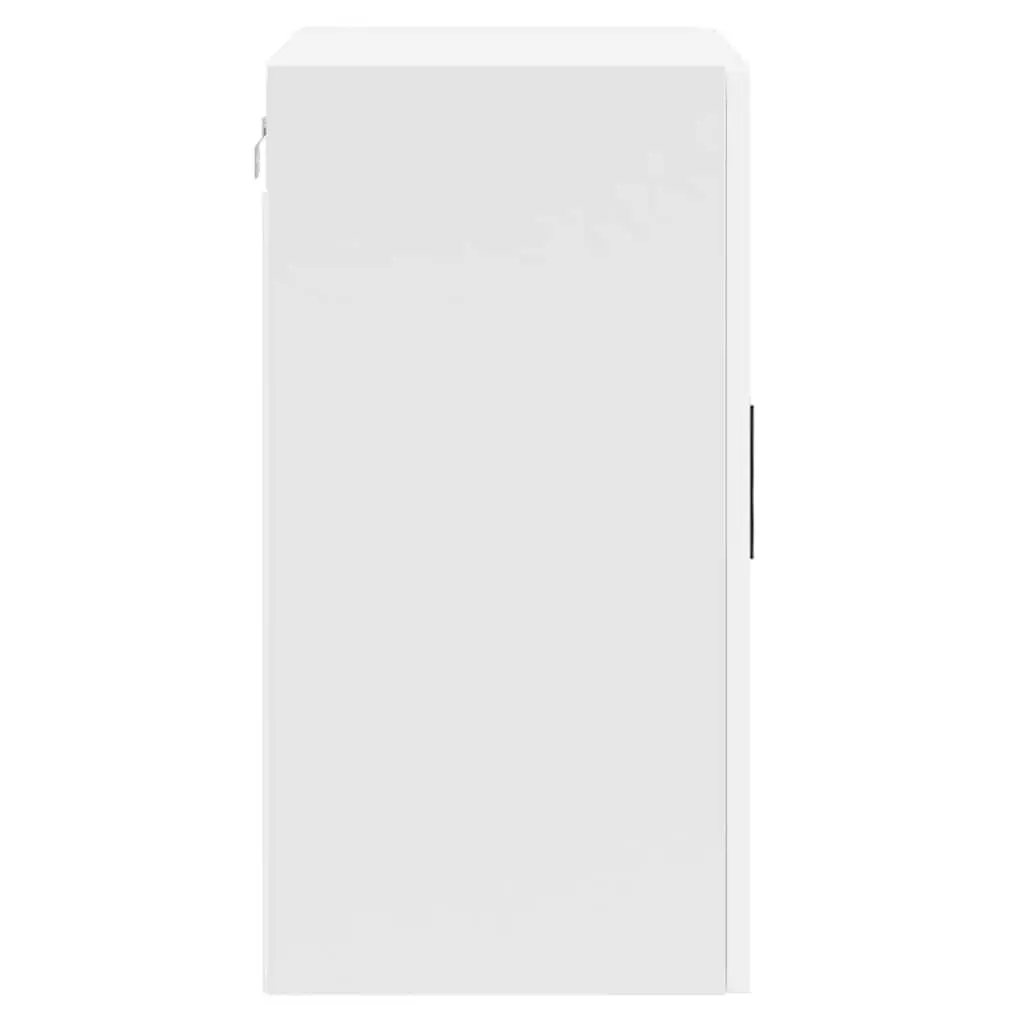 White Engineered Wood Kitchen Wall Cabinet for Storage