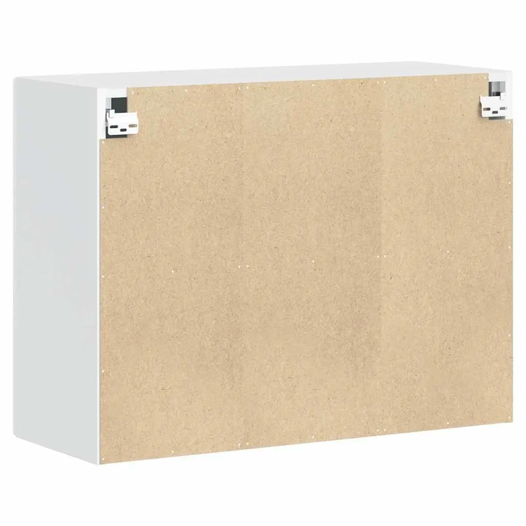 White High Gloss Kitchen Wall Storage Unit