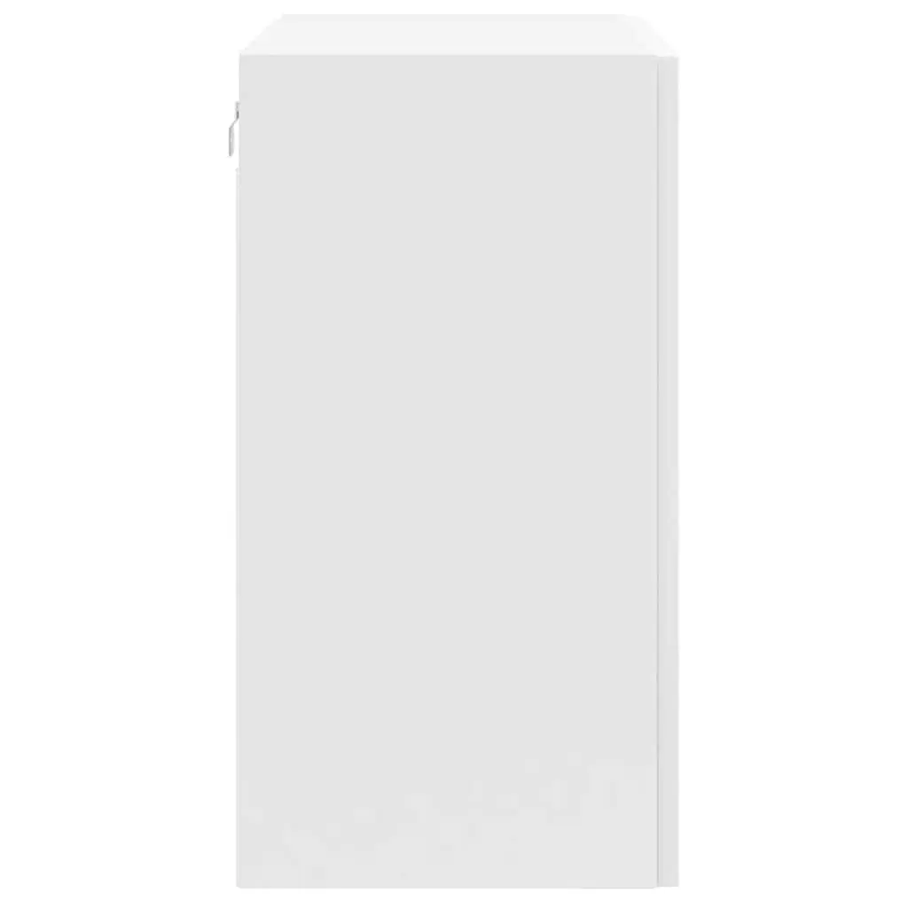 White High Gloss Kitchen Wall Storage Unit
