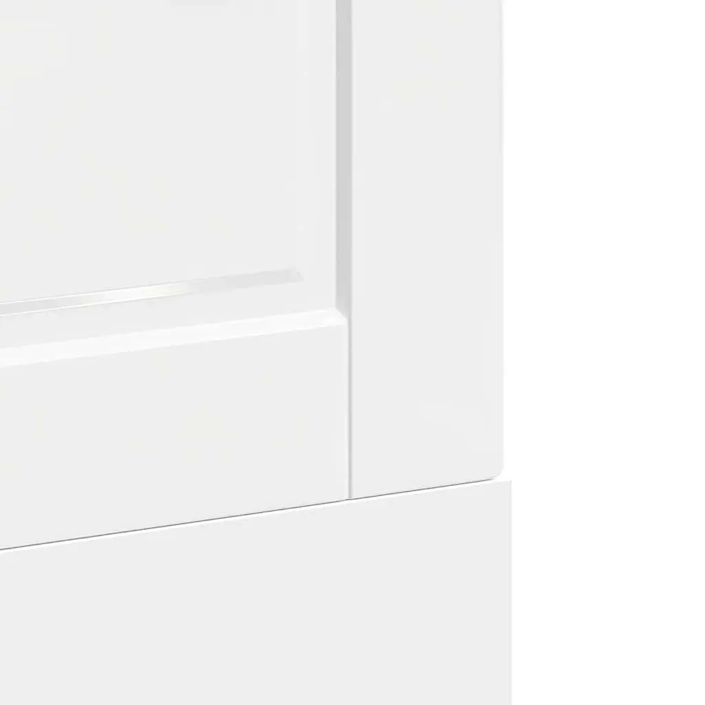 Dishwasher Panel White High Gloss 60 x 1.5 x 57 cm Engineered Wood
