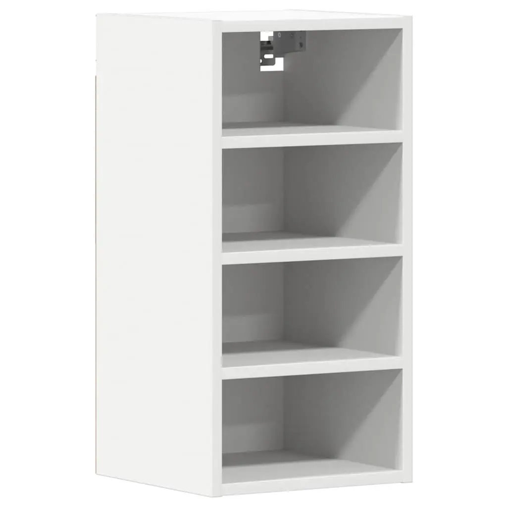 Hanging Kitchen Cabinet White Wall-Mounted 30x29.5x60cm Engineered Wood
