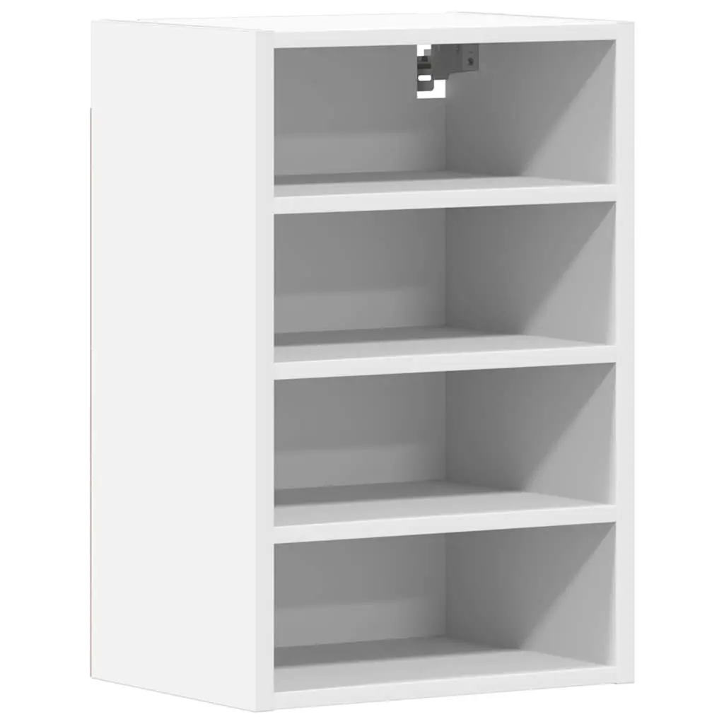 Hanging Cabinet White Wall-Mounted 40x29.5x60cm Engineered Wood