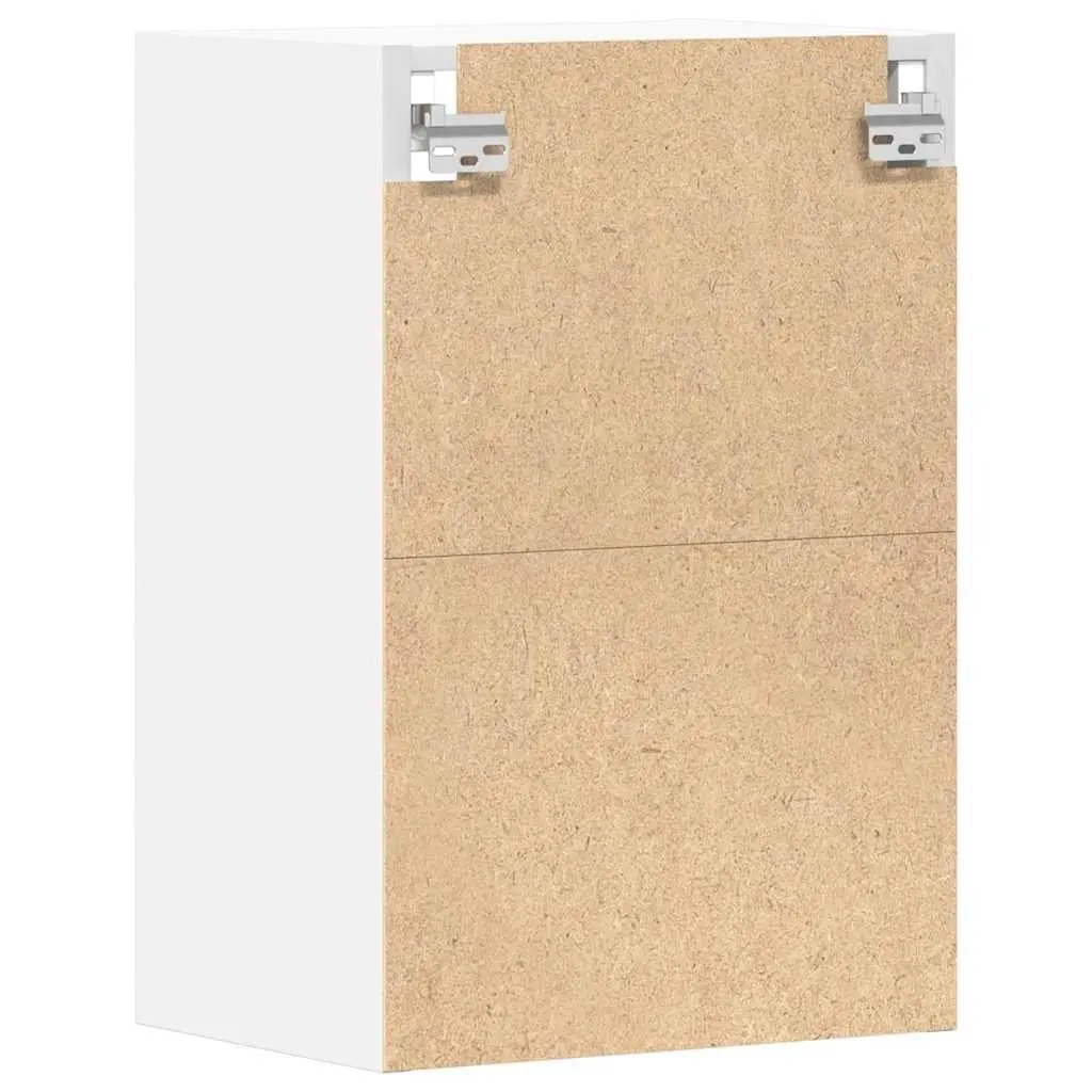 Hanging Cabinet White Wall-Mounted 40x29.5x60cm Engineered Wood