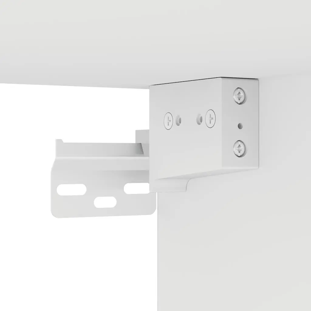 Hanging Cabinet White Wall-Mounted 40x29.5x60cm Engineered Wood