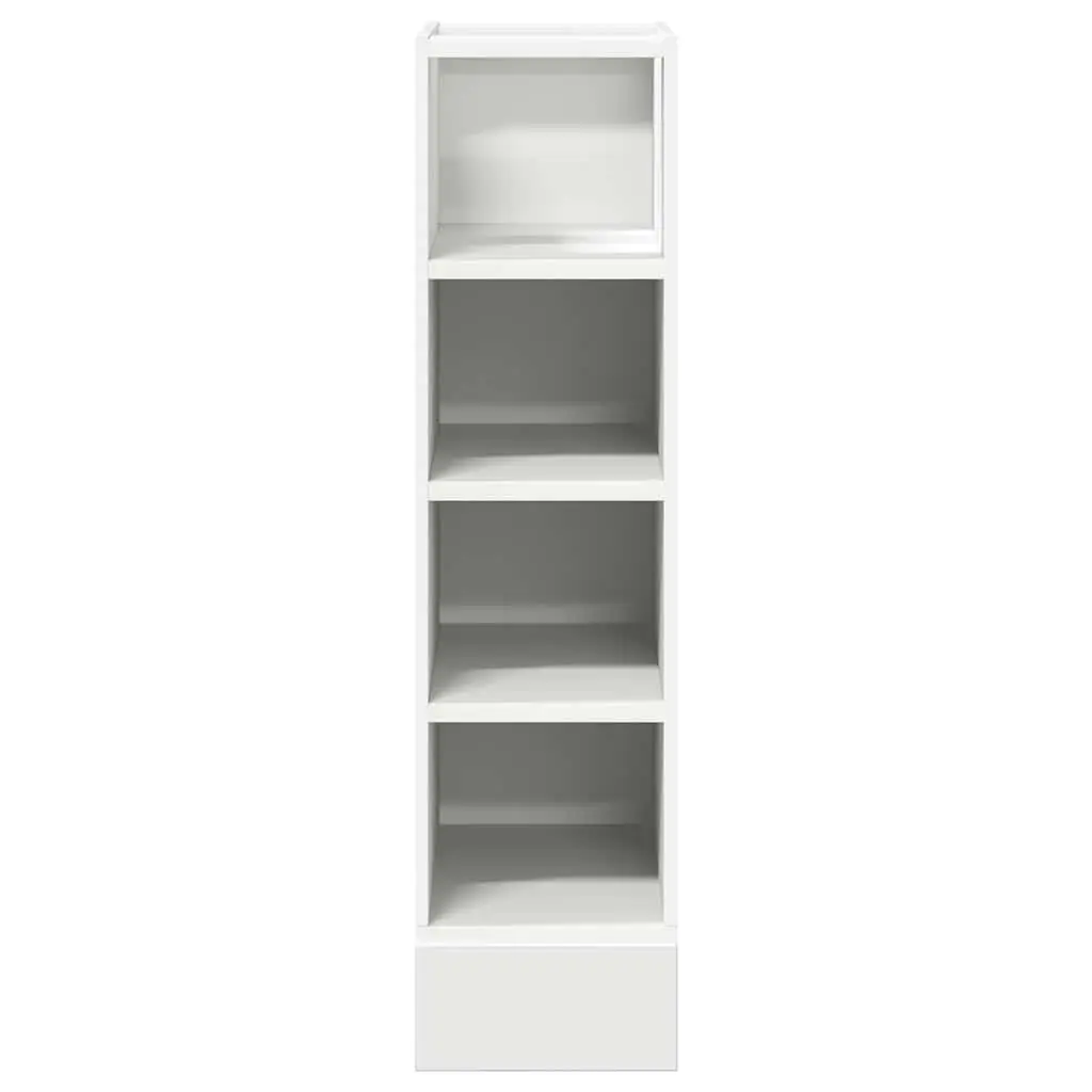White Storage Cupboard for Kitchen with Adjustable Feet