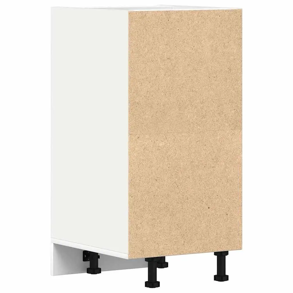 White Bottom Kitchen Cabinet with Ample Storage