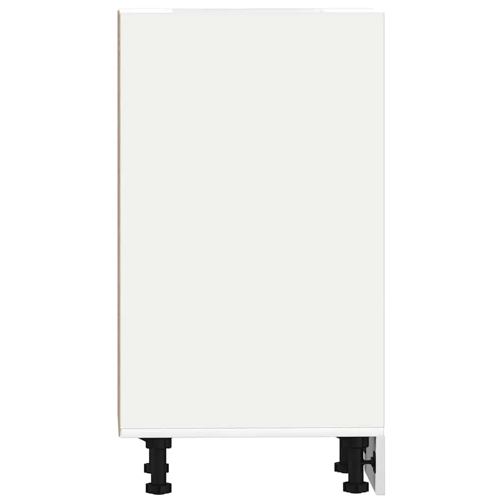 White Bottom Kitchen Cabinet with Ample Storage