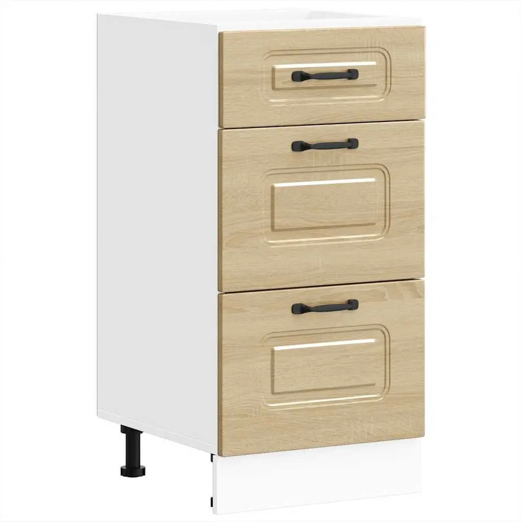 High Gloss White Kitchen Base Cabinet for Storage