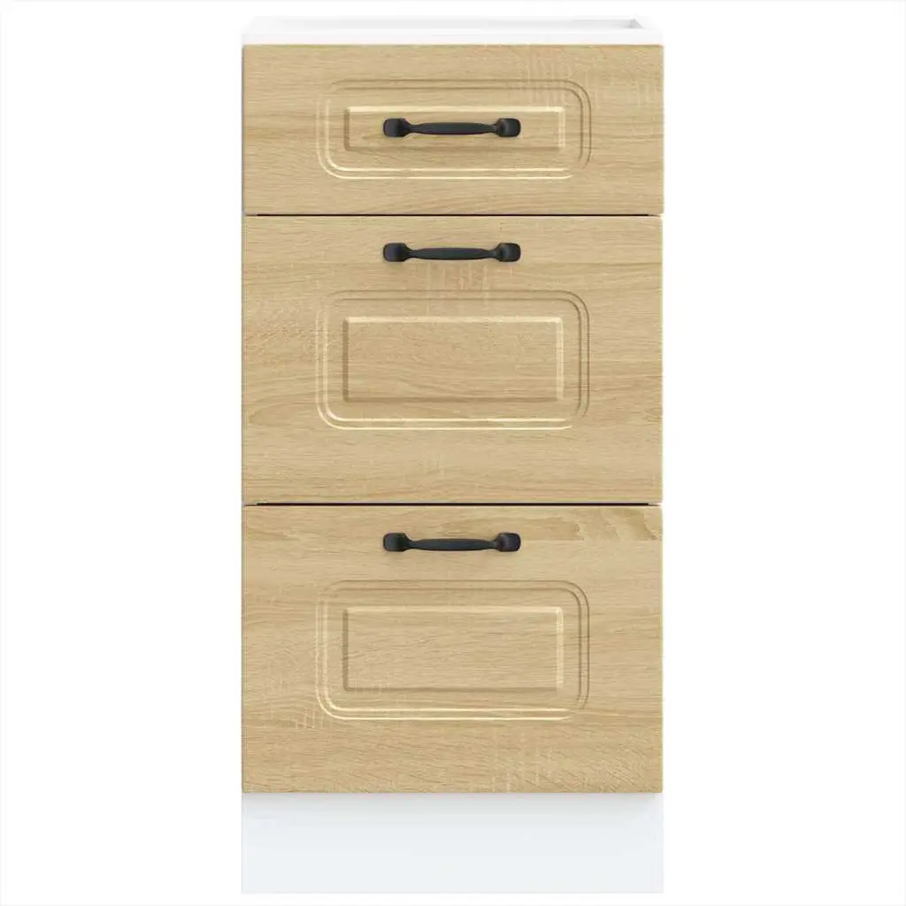 High Gloss White Kitchen Base Cabinet for Storage
