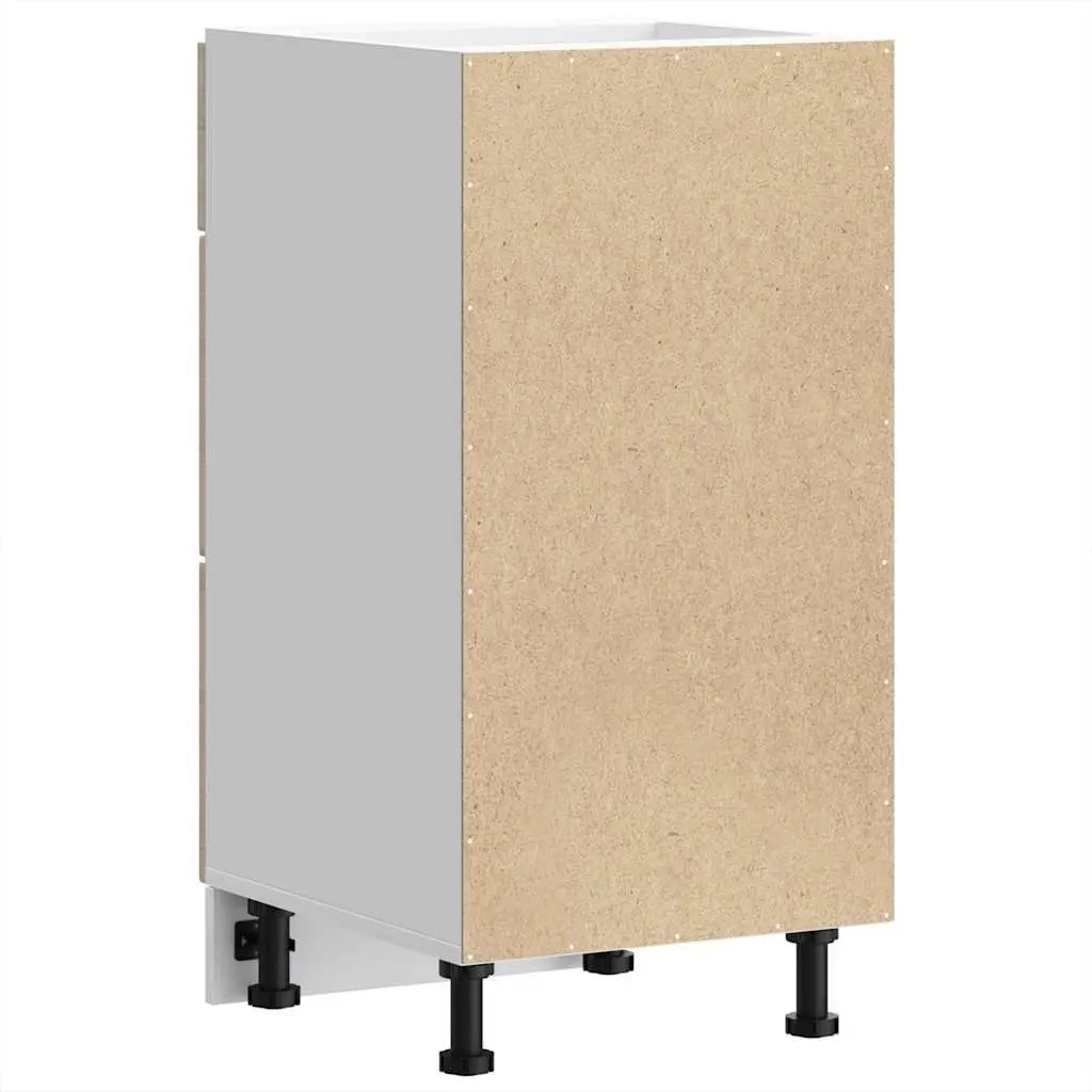 High Gloss White Kitchen Base Cabinet for Storage
