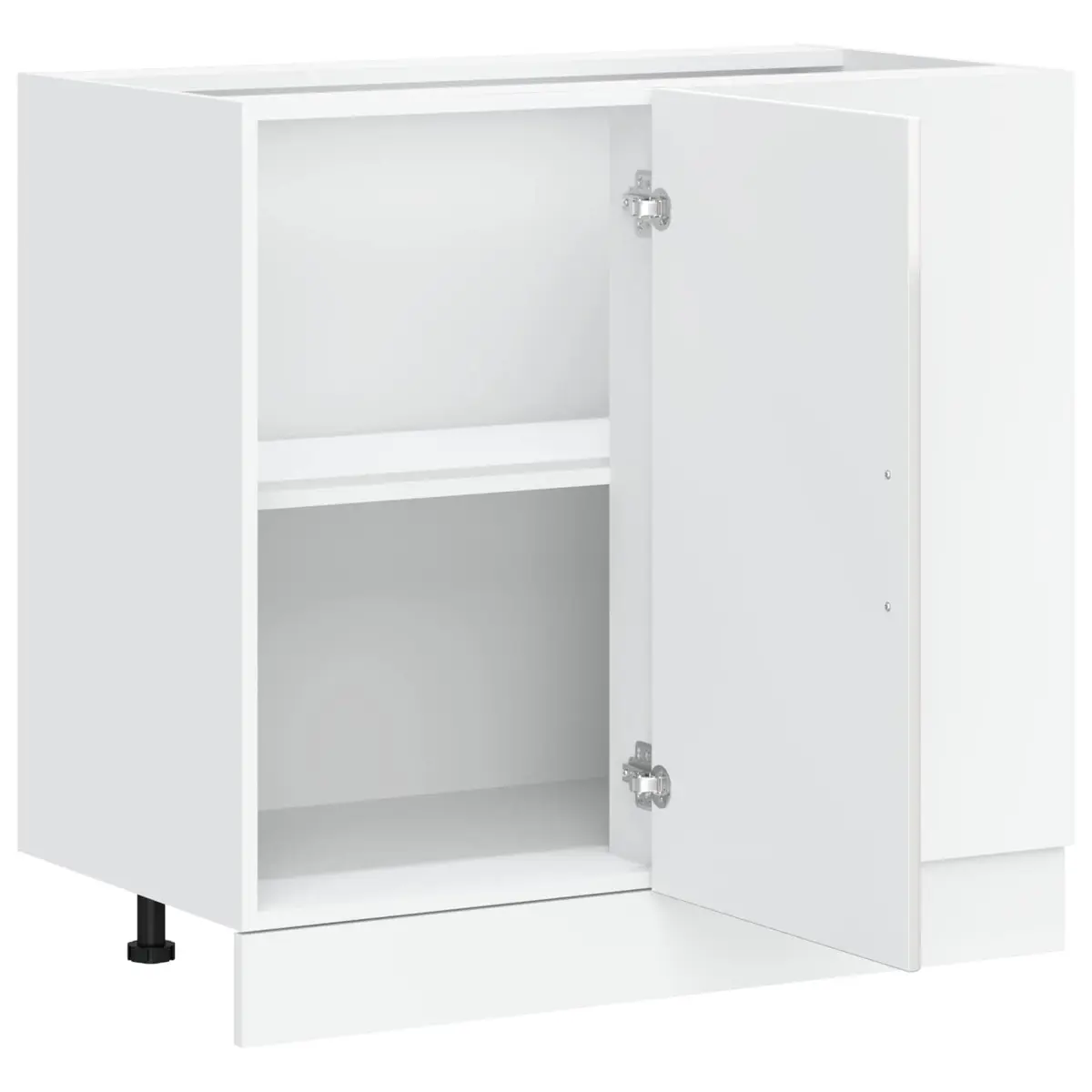 High Gloss White Kitchen Base Cabinet for Storage