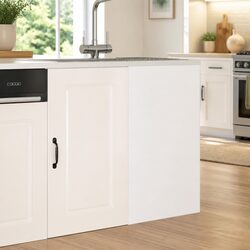 High Gloss White Kitchen Base Cabinet for Organized Storage