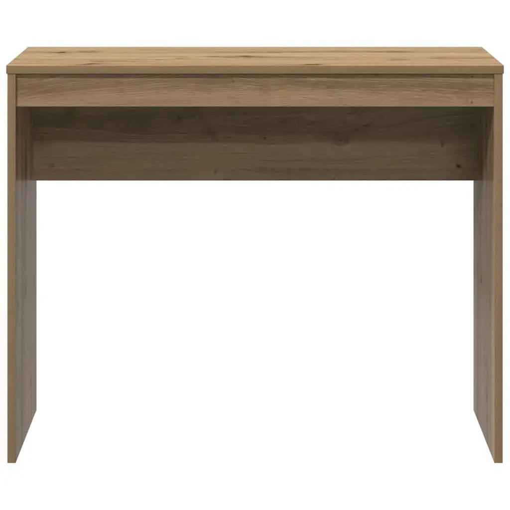 Brown Engineered Wood Desk 90x40x72cm