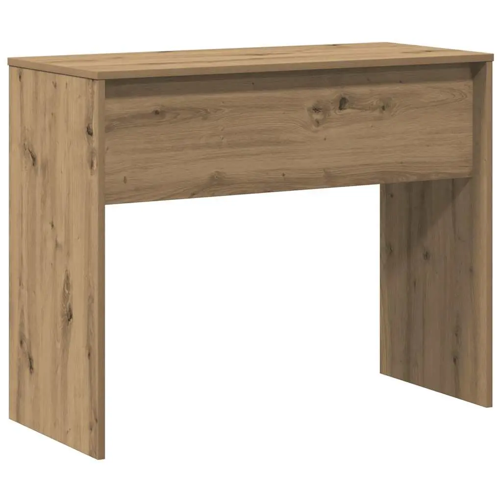 Brown Engineered Wood Desk 90x40x72cm