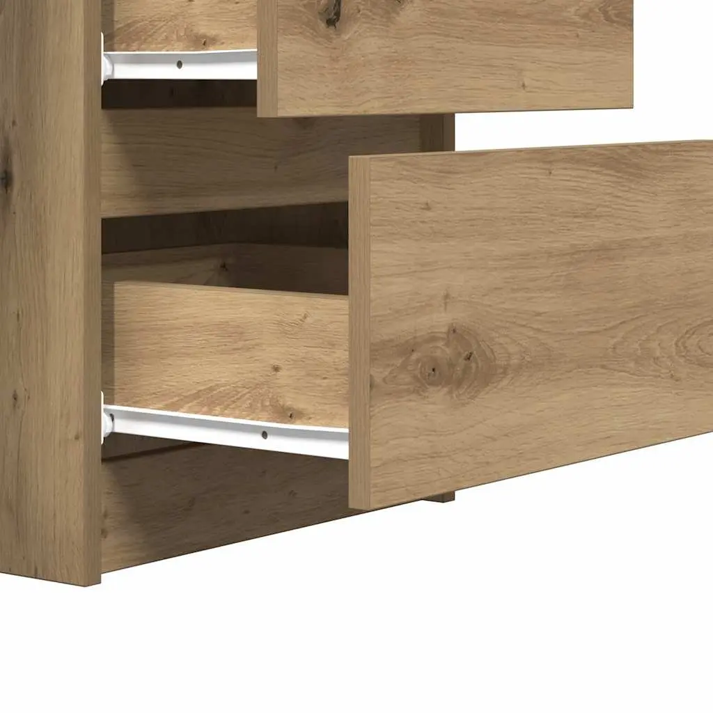 Writing Desk Brown 140x50x77cm Engineered Wood