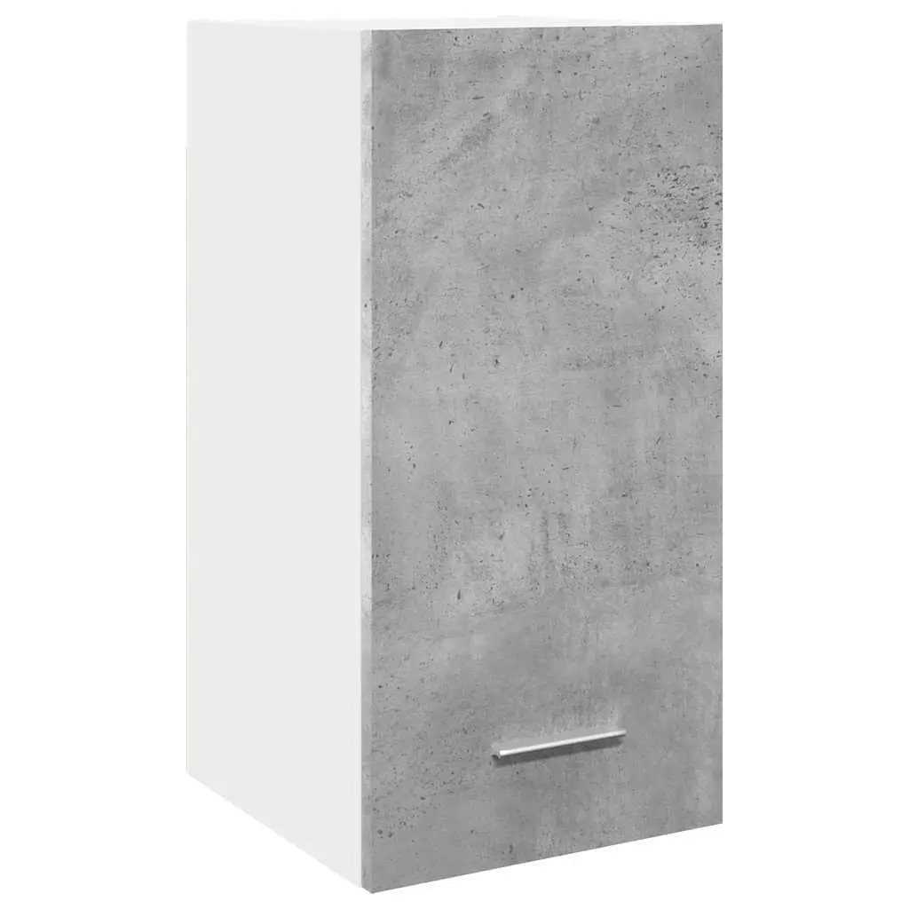 Hanging Cabinet Wall-Mounted Grey Engineered Wood 30x31x60cm
