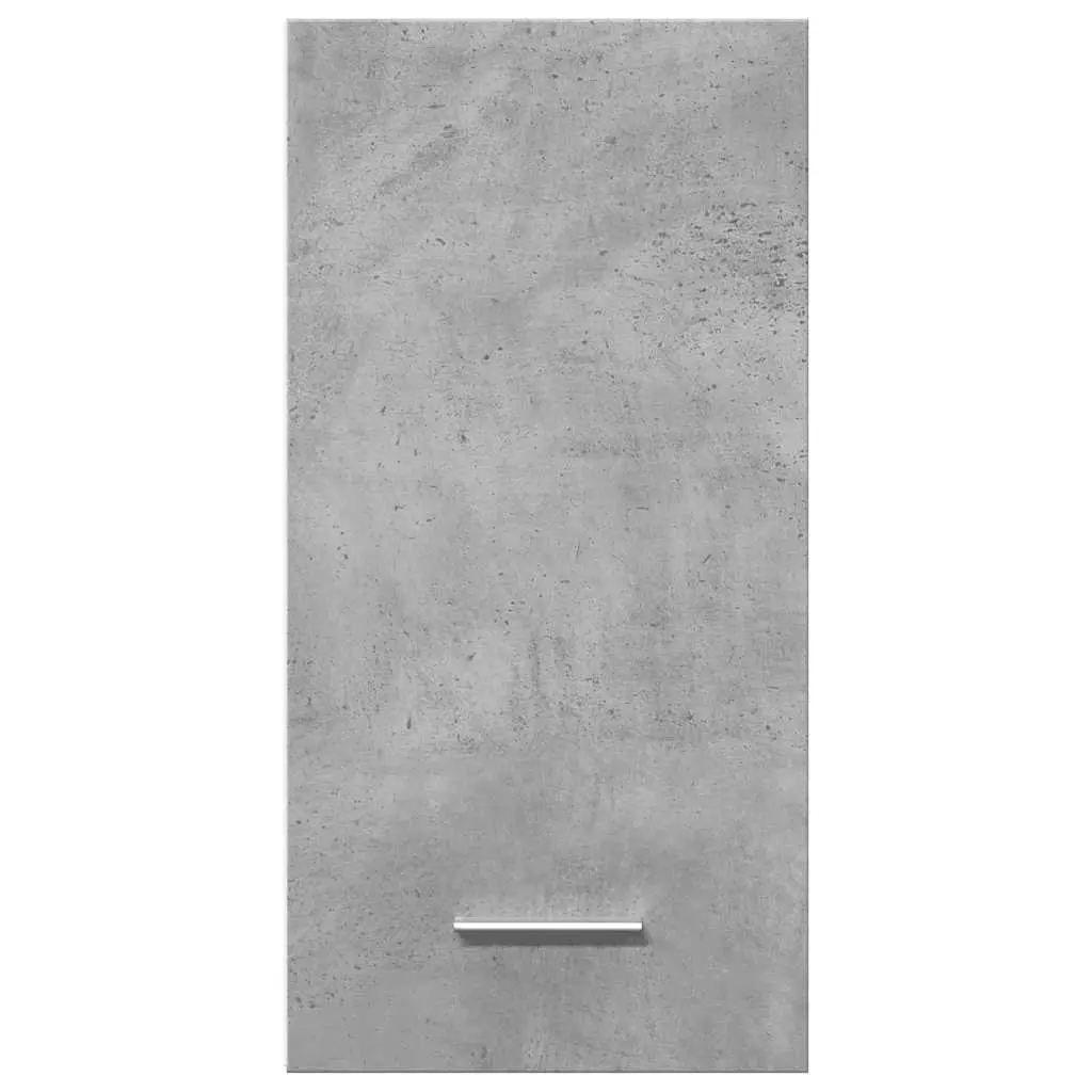 Hanging Cabinet Wall-Mounted Grey Engineered Wood 30x31x60cm