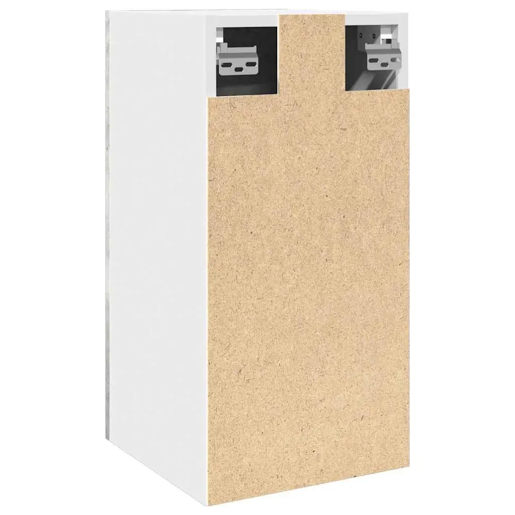 Hanging Cabinet Wall-Mounted Grey Engineered Wood 30x31x60cm