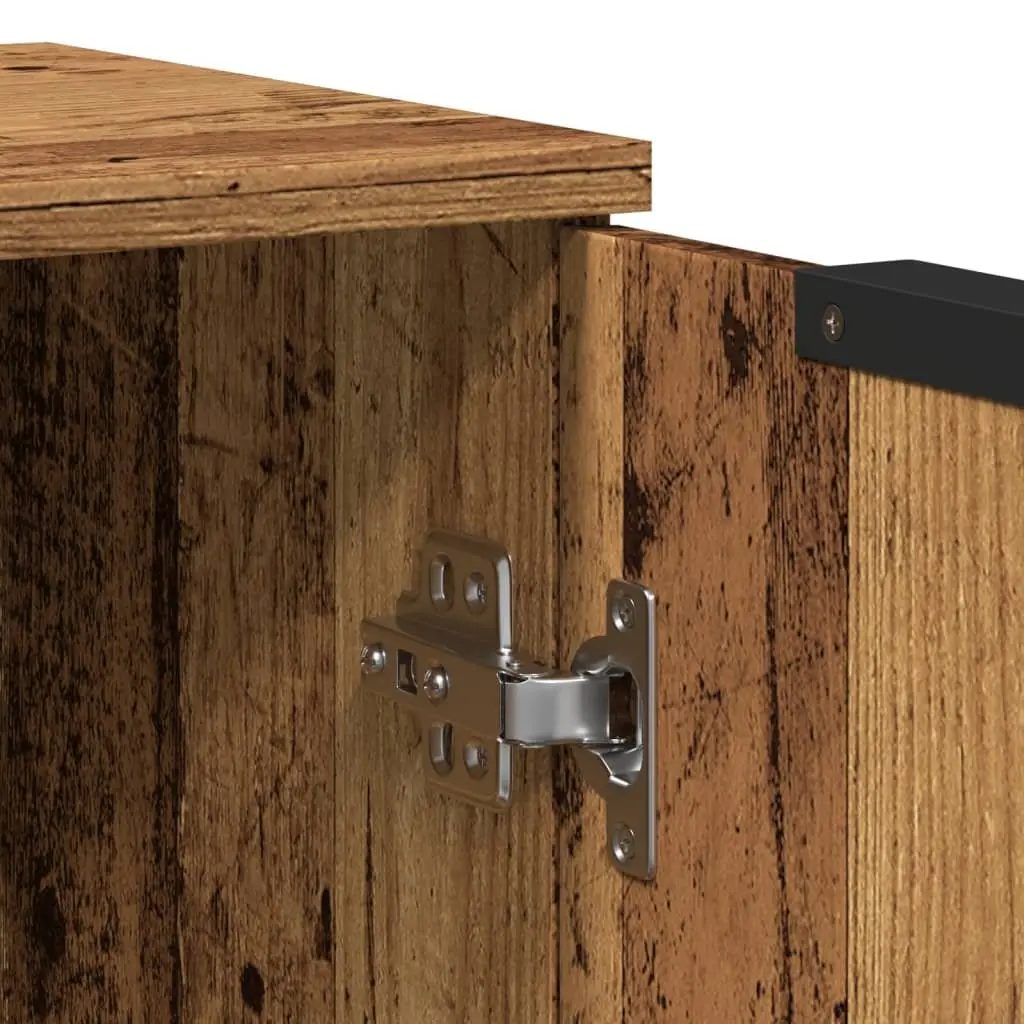 Sideboard Old Wood 60x30x70cm Buffet Cabinet Engineered Wood Storage Unit