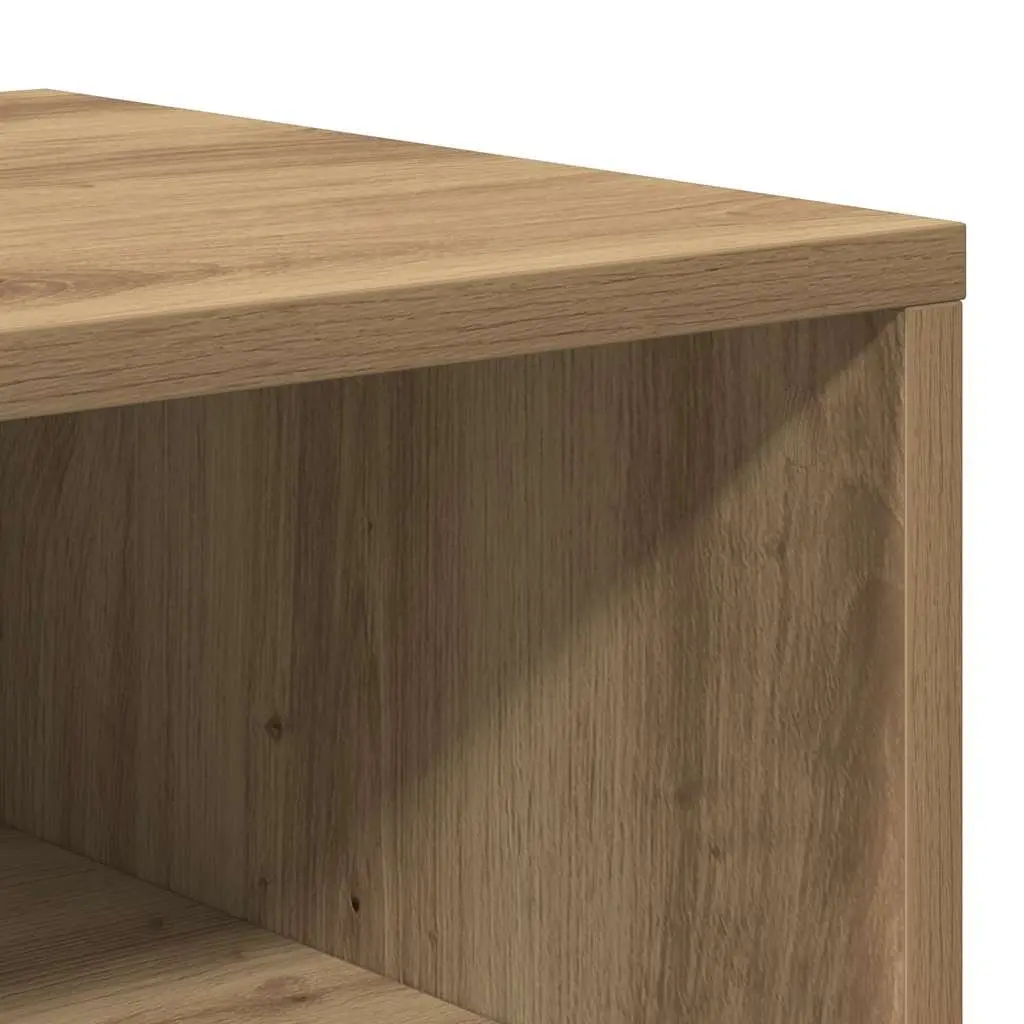 TV Cabinet Engineered Wood Brown Storage Unit Living Room Bedroom Furniture