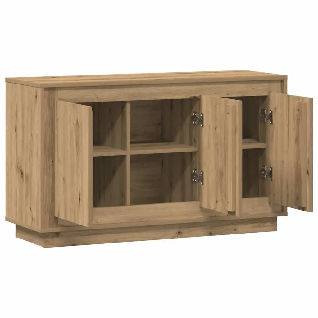 Brown Engineered Wood Sideboard for Living Spaces