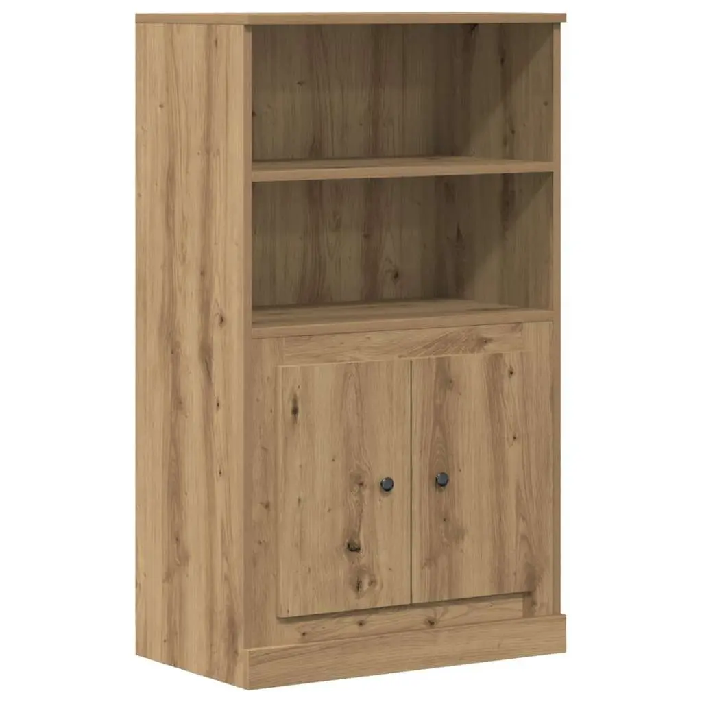 Highboard Storage Cabinet in Brown