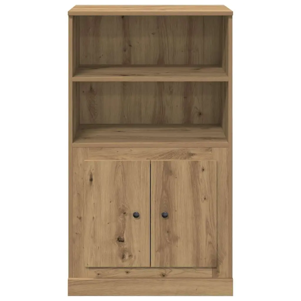 Highboard Storage Cabinet in Brown