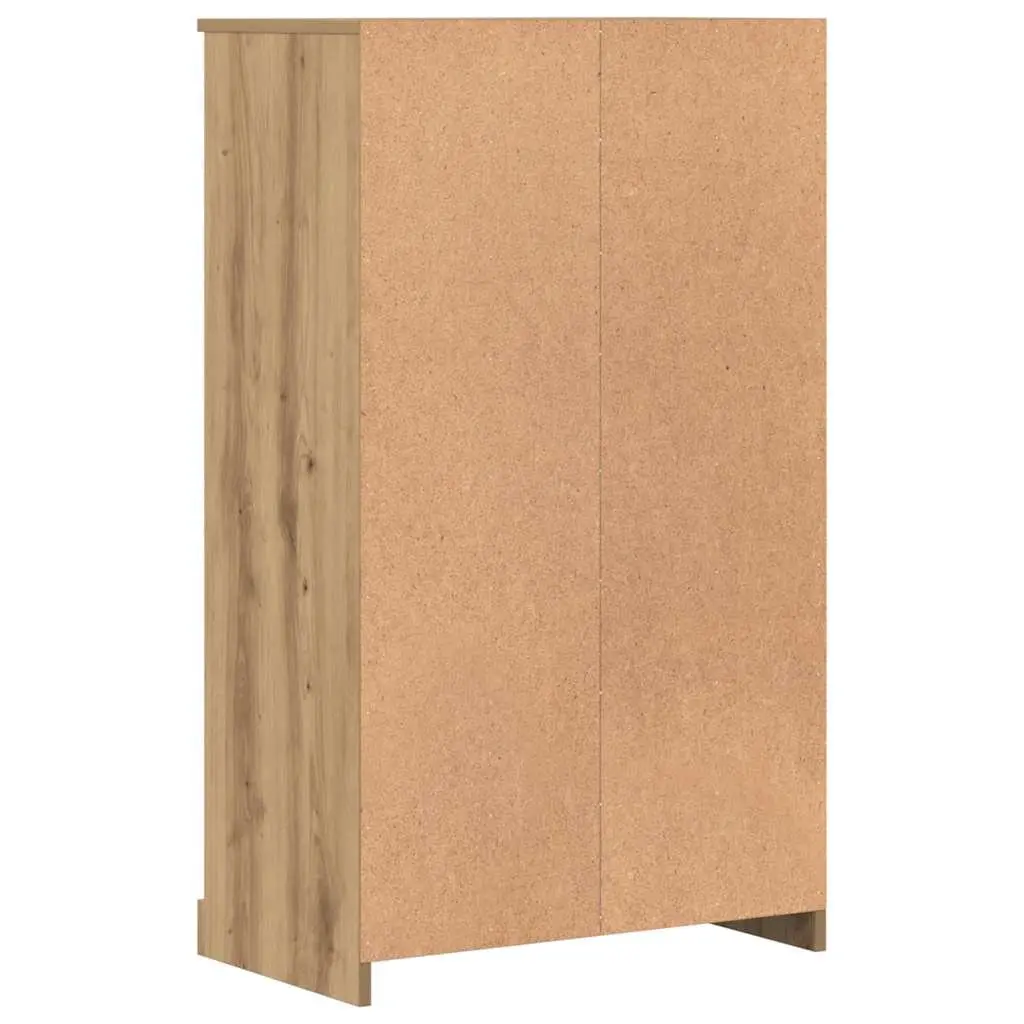 Highboard Storage Cabinet in Brown