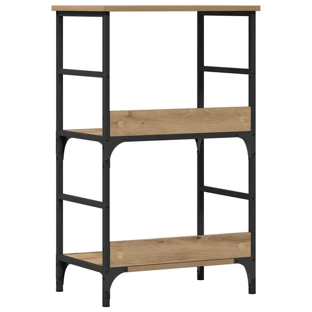 Book Cabinet in Brown Engineered Wood